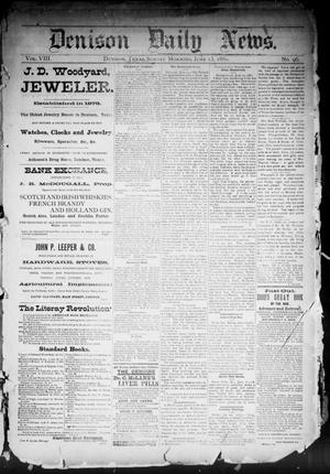 Denison Daily News. (Denison, Tex.), Vol. 8, No. 96, Ed. 1 Sunday, June 13, 1880