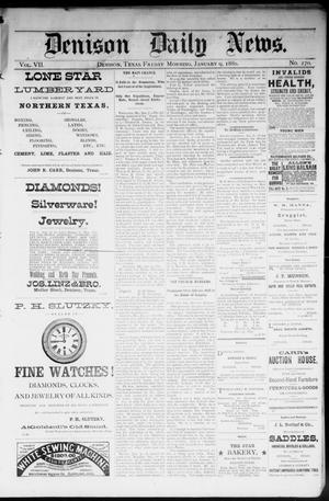 Denison Daily News. (Denison, Tex.), Vol. 7, No. 270, Ed. 1 Friday, January 9, 1880