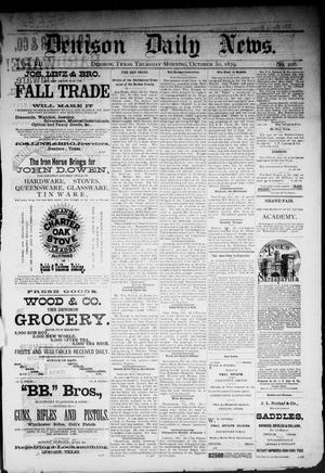 Denison Daily News. (Denison, Tex.), Vol. 7, No. 206, Ed. 1 Thursday, October 30, 1879