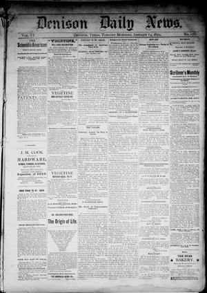 Denison Daily News. (Denison, Tex.), Vol. 6, No. 275, Ed. 1 Tuesday, January 14, 1879