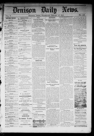 Denison Daily News. (Denison, Tex.), Vol. 5, No. 278, Ed. 1 Wednesday, January 23, 1878