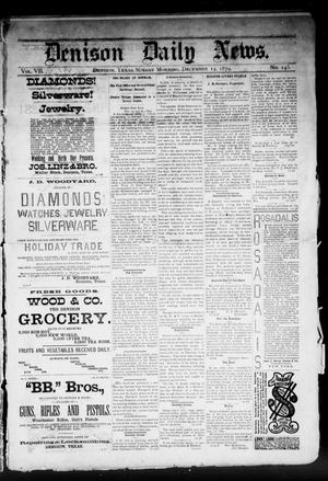 Denison Daily News. (Denison, Tex.), Vol. 7, No. 245, Ed. 1 Sunday, December 14, 1879