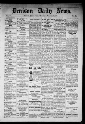 Denison Daily News. (Denison, Tex.), Vol. 6, No. 157, Ed. 1 Sunday, August 25, 1878