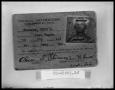 Photograph: Identification Card