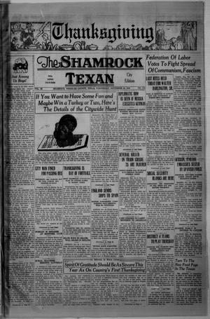 The Shamrock Texan (Shamrock, Tex.), Vol. 33, No. 172, Ed. 1 Wednesday, November 25, 1936
