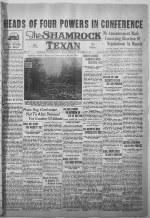The Shamrock Texan (Shamrock, Tex.), Vol. 35, No. 122, Ed. 1 Thursday, September 29, 1938