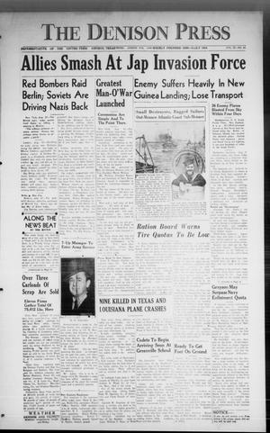 The Denison Press (Denison, Tex.), Vol. 9, No. 52, Ed. 1 Thursday, August 27, 1942