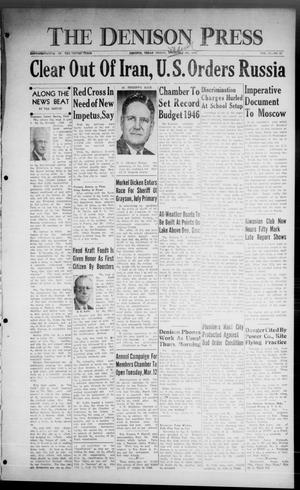 The Denison Press (Denison, Tex.), Vol. 17, No. 37, Ed. 1 Friday, March 8, 1946