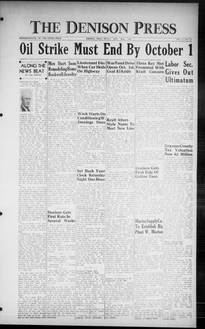 The Denison Press (Denison, Tex.), Vol. 17, No. 15, Ed. 1 Friday, September 28, 1945