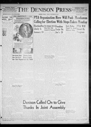 Primary view of object titled 'The Denison Press (Denison, Tex.), Vol. 19, No. 23, Ed. 1 Friday, November 28, 1947'.