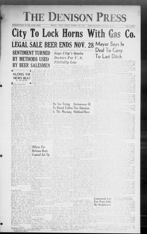 The Denison Press (Denison, Tex.), Vol. 14, No. 7, Ed. 1 Friday, October 30, 1942