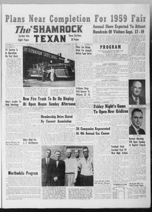 The Shamrock Texan (Shamrock, Tex.), Vol. 56, No. 22, Ed. 1 Thursday, September 10, 1959