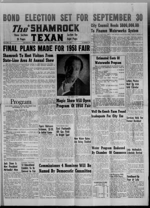 The Shamrock Texan (Shamrock, Tex.), Vol. 55, No. 21, Ed. 1 Thursday, September 11, 1958