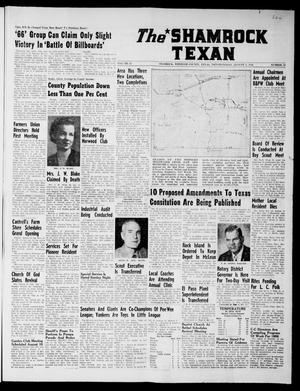 Primary view of object titled 'The Shamrock Texan (Shamrock, Tex.), Vol. 62, No. 18, Ed. 1 Thursday, August 5, 1965'.