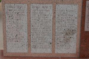 War memorial - Mitchell County