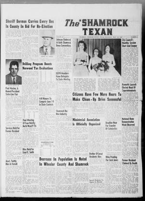 Primary view of object titled 'The Shamrock Texan (Shamrock, Tex.), Vol. 57, No. 5, Ed. 1 Thursday, May 12, 1960'.