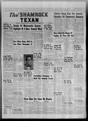 Primary view of object titled 'The Shamrock Texan (Shamrock, Tex.), Vol. 55, No. 30, Ed. 1 Thursday, November 13, 1958'.