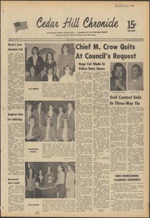 Cedar Hill Chronicle (Cedar Hill, Tex.), Vol. 12, No. 6, Ed. 1 Thursday, October 2, 1975