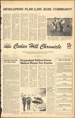 Primary view of object titled 'Cedar Hill Chronicle (Cedar Hill, Tex.), Vol. 14, No. 42, Ed. 1 Thursday, June 22, 1978'.