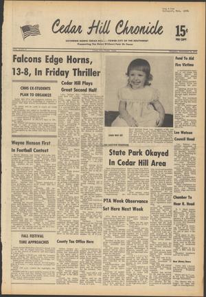 Cedar Hill Chronicle (Cedar Hill, Tex.), Vol. 12, No. 4, Ed. 1 Thursday, September 18, 1975