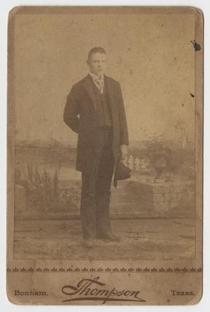 Primary view of object titled '[Portrait of a Man]'.