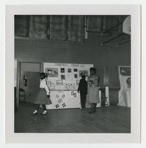 Primary view of object titled '[Girl Scout Troop Display]'.