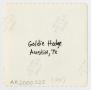 Thumbnail image of item number 2 in: '[Goldie Hodge Holding a Plate]'.