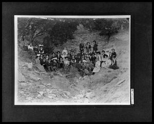 Primary view of object titled 'Group of Young People'.
