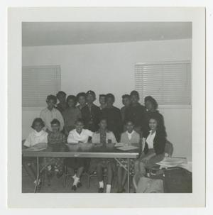Primary view of object titled '[Students in a Classroom]'.