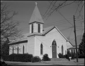 [Photograph of St. Mary's Catholic Church in Dublin, Texas]