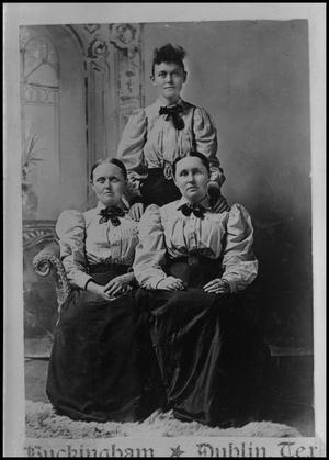 [Photograph of Three Lowry Sisters]