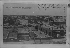 Primary view of object titled '[Photograph of Stephenville, Texas]'.