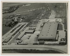Primary view of object titled '[Aerial View of Bennett Aircraft Corporation]'.