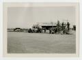 Photograph: [Construction in Front of Hangar]