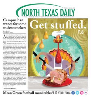North Texas Daily (Denton, Tex.), Vol. 101, No. 25, Ed. 1 Tuesday, November 26, 2013