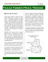 Journal/Magazine/Newsletter: Texas Timber Price Trends, Volume 30, Number 1, January/February 2012