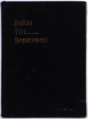 Primary view of object titled '[Dallas Fire Department Annual, 1901]'.