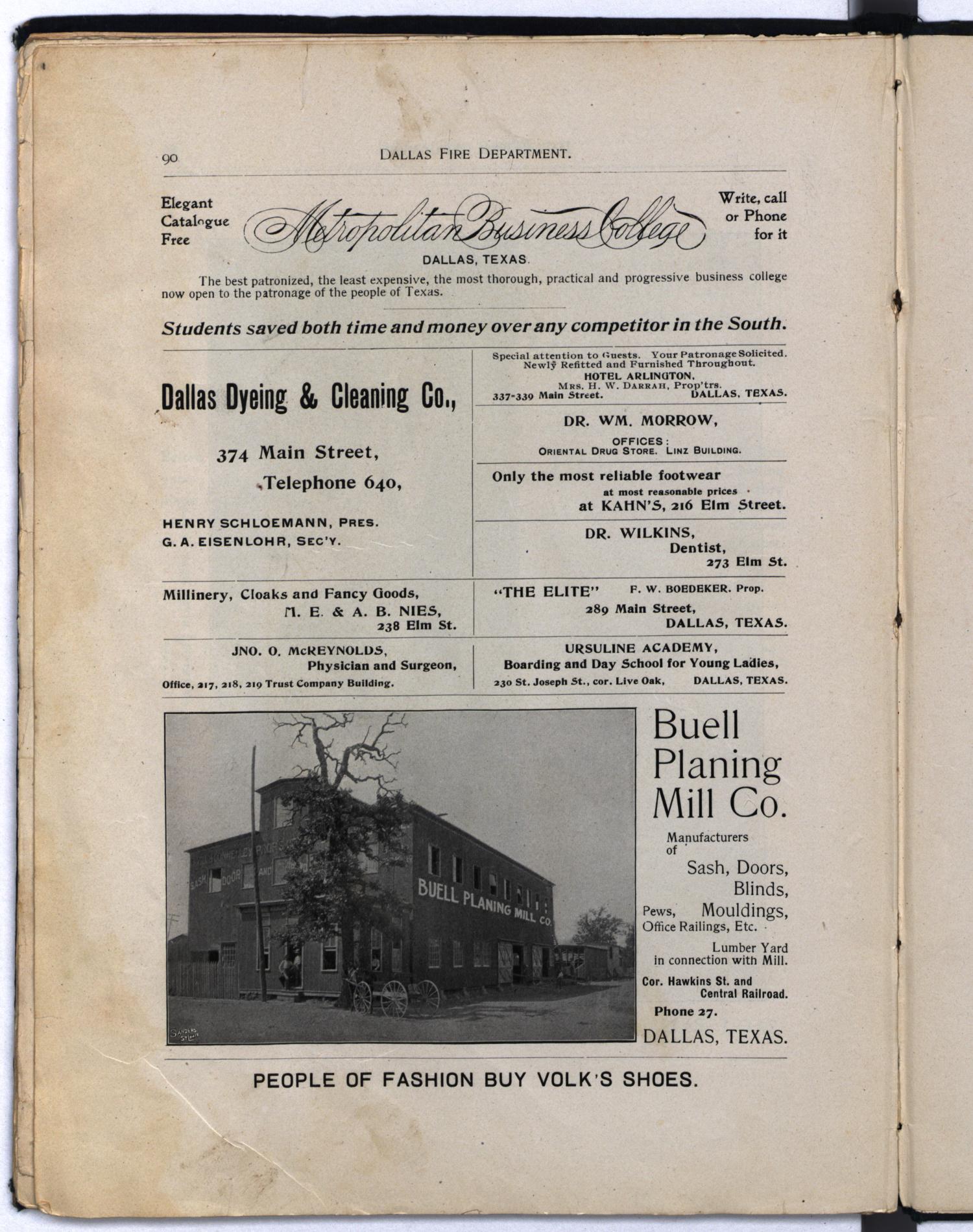 [Dallas Fire Department Annual, 1901]
                                                
                                                    68
                                                