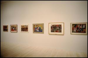 Primary view of object titled 'Jacob Lawrence, American Painter [Photograph DMA_1403-22]'.