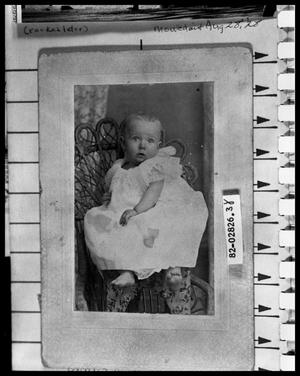Primary view of object titled 'Portrait of Baby'.