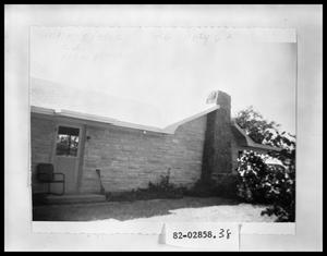 Primary view of object titled 'Exterior of Ranch House'.