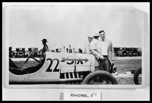 Primary view of object titled 'Man with Race Car'.