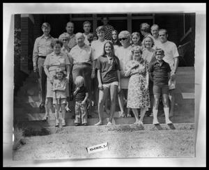 Primary view of object titled 'Family Reunion Picture'.