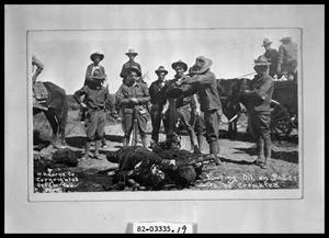 Primary view of object titled 'Soldiers Cremating Dead Bandits #1'.