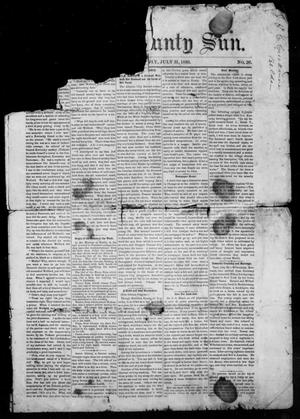 Primary view of object titled 'The Cass County Sun. (Linden, Tex.), Vol. 1, No. 26, Ed. 1 Tuesday, July 31, 1883'.