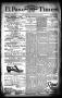 Primary view of El Paso International Daily Times (El Paso, Tex.), Vol. 13, No. 201, Ed. 1 Saturday, August 26, 1893
