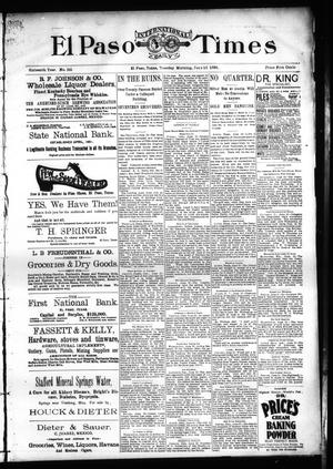 El Paso International Daily Times (El Paso, Tex.), Vol. SIXTEENTH YEAR, No. 152, Ed. 1 Tuesday, June 23, 1896