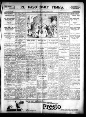 El Paso Daily Times. (El Paso, Tex.), Vol. 22, Ed. 1 Friday, November 21, 1902