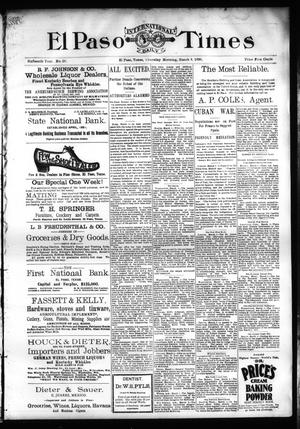 El Paso International Daily Times (El Paso, Tex.), Vol. SIXTEENTH YEAR, No. 56, Ed. 1 Thursday, March 5, 1896