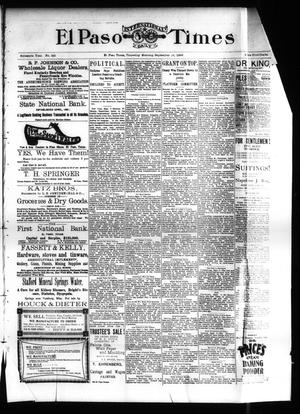 El Paso International Daily Times (El Paso, Tex.), Vol. SIXTEENTH YEAR, No. 222, Ed. 1 Thursday, September 10, 1896